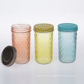 colorful glass bottles with straw 500ml cold drinks cup glass bottle for drinks